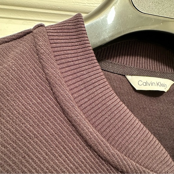 NWT Calvin Klein zip up bomber jacket, size Small - Picture 3 of 6